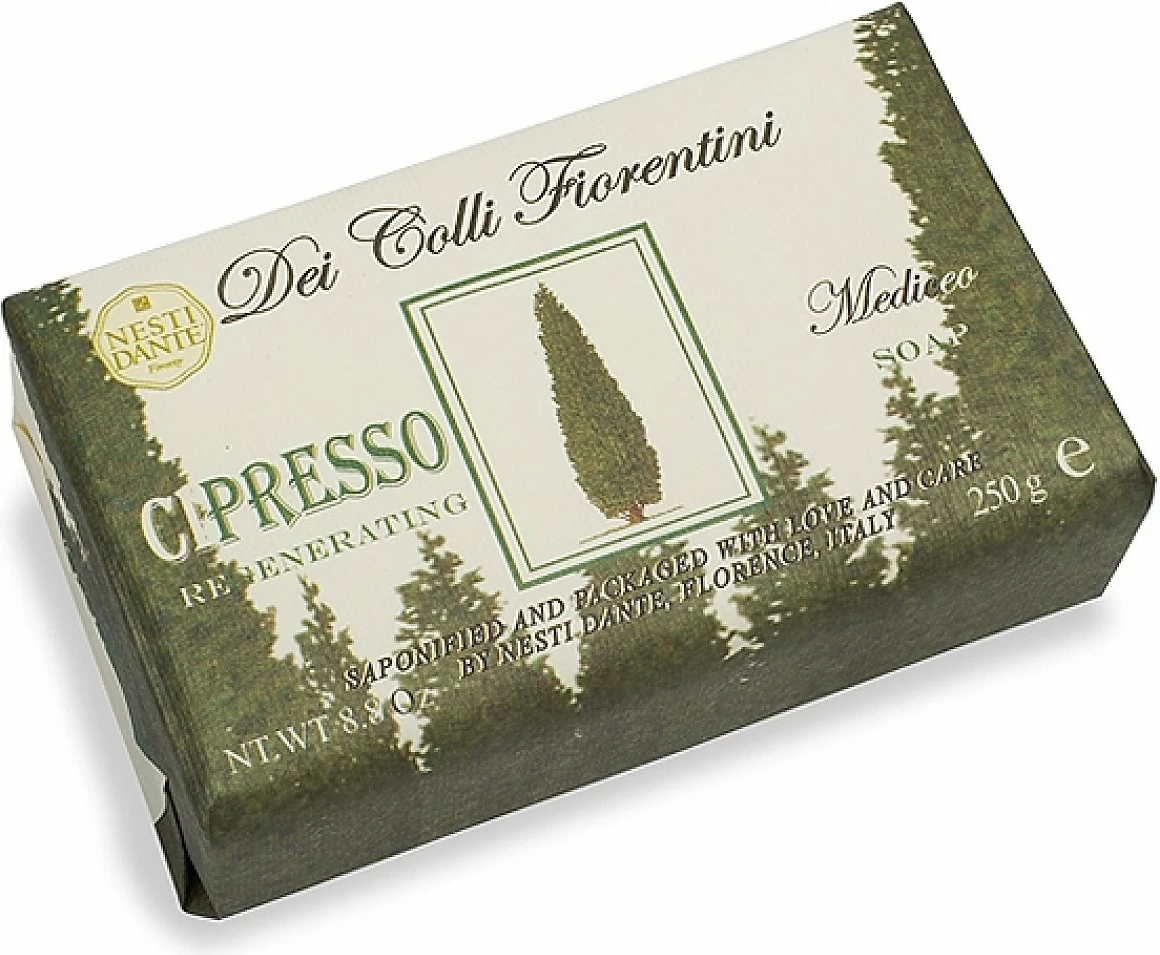 Tekoči/Trdi mila z vonjem ciprese Nesti Dante Dei Coli Fiorentini, 250 g