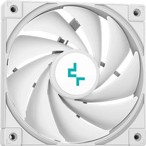 Vse-v-enem vodno hlajenje za procesor DeepCool LT520 WH, 12 cm, bel