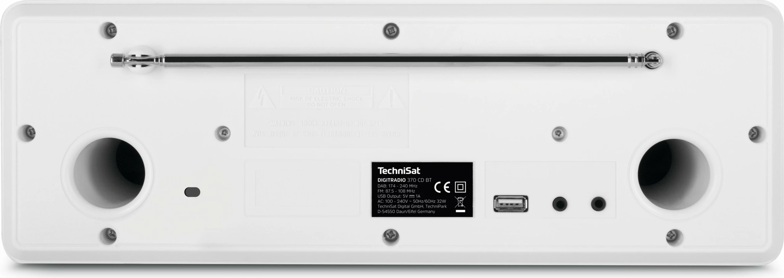 Digitalni radio z CD in Bluetooth TechniSat DigitRadio 370 CD BT, DAB+, bel
