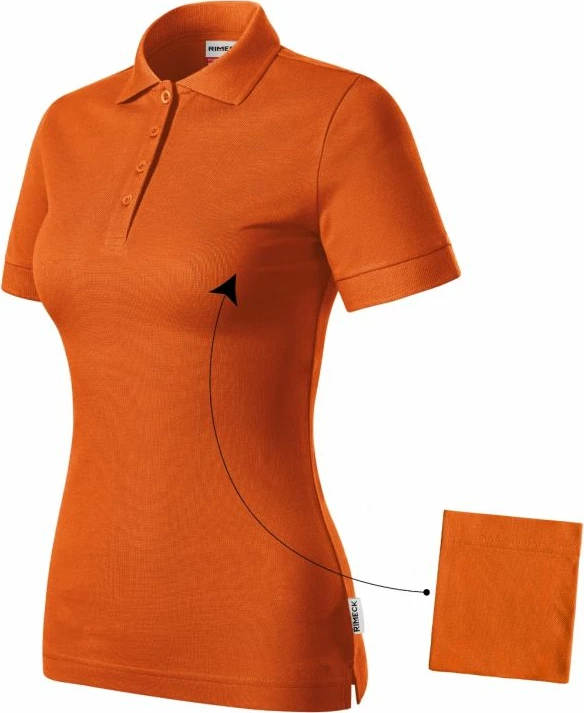 Polo majica za ženske Malfini, oranžna