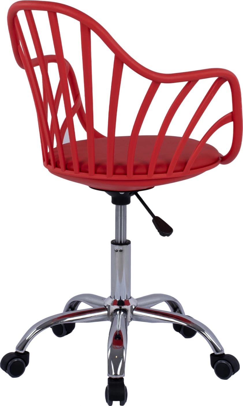 Pisarniški stol Becky FH8457.04 rdeče barve 57x57x96 cm