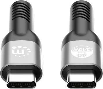 USB4 kabel 1 m, 240 W, 40 Gbps, 8K MANHATTAN, USB-C