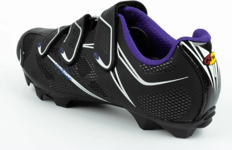 Atletske kolesarske čevlje za ženske Northwave Katana, črni