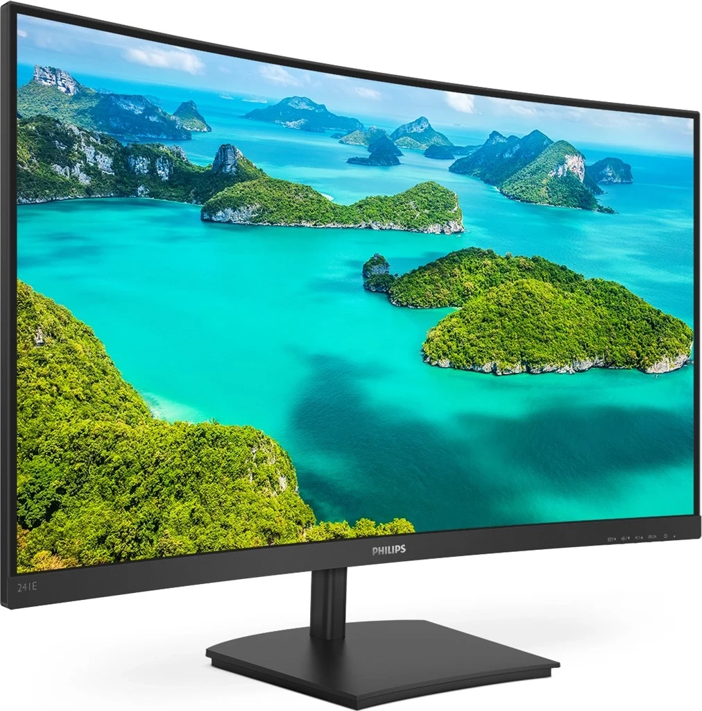 Monitor 23,6" Philips E Line 241E1SCA/0, črn