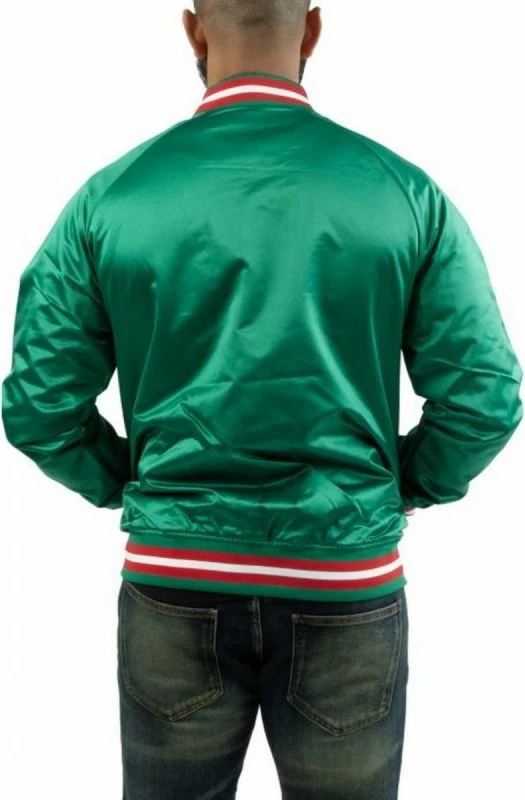Jakna za moške Mitchell & Ness, NBA Milwaukee Bucks, zelena