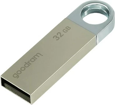 USB-pomnilnik 32GB Goodram UUN2-0320S0R11, USB 2.0, črn/srebrn