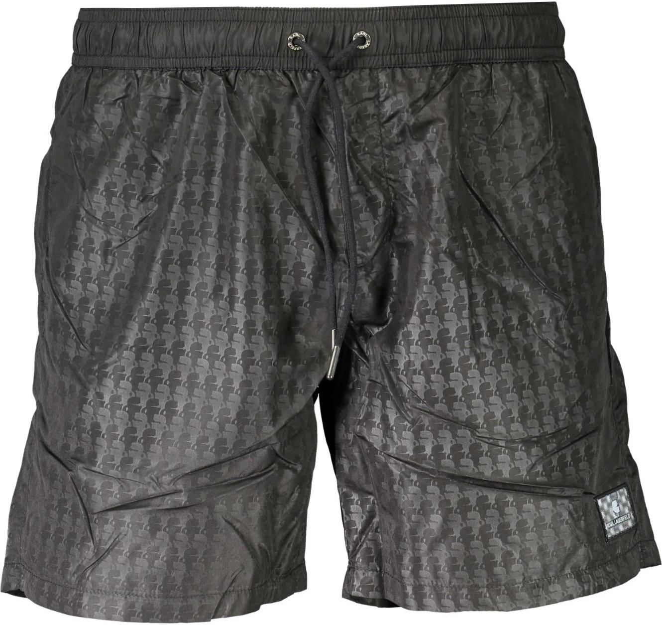 Plavalne boksar hlače, KARL LAGERFELD BEACHWEAR, črne