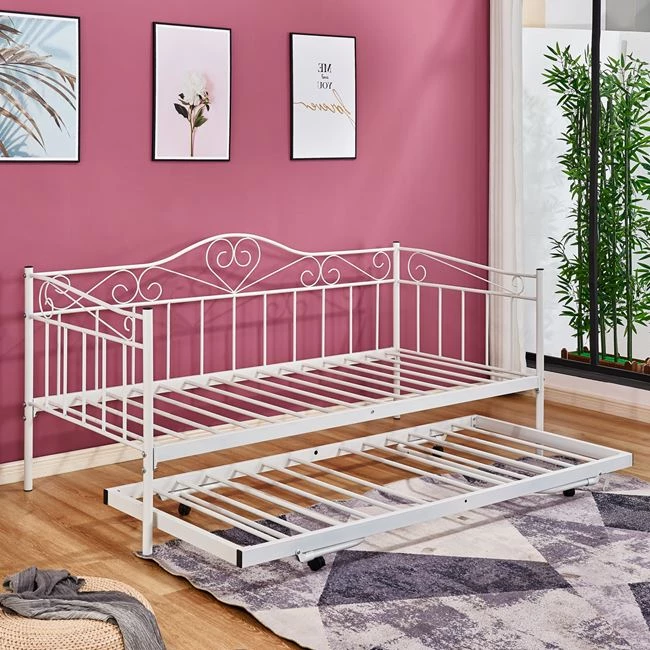 Sedežna garnitura MAEKO 190x90, Bela, pomožno ležišče 85x185