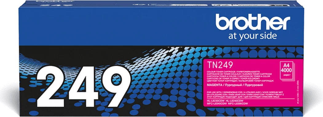 Originalna toner kartuša magenta, do 4000 strani, Brother TN-249M