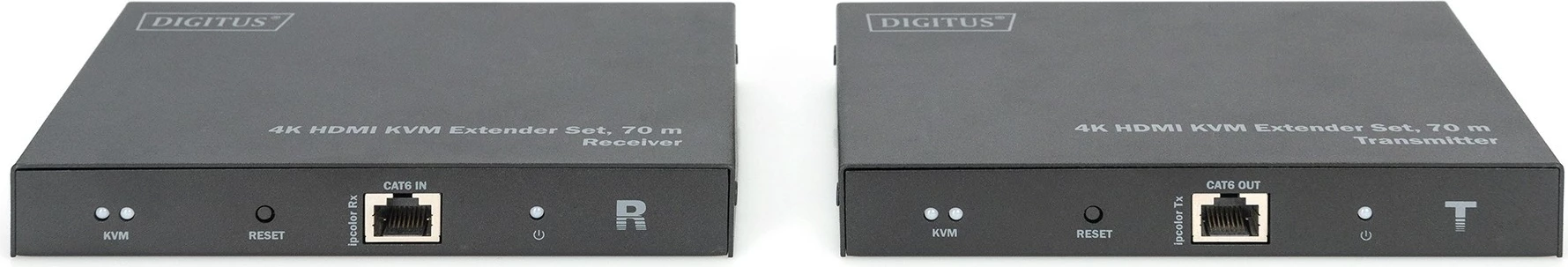 HDMI KVM podaljšek Digitus DS-55513, 4K/60Hz, 70 m, črn