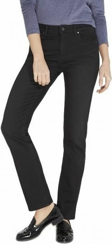 Ozke hlače Wrangler za ženske, črne