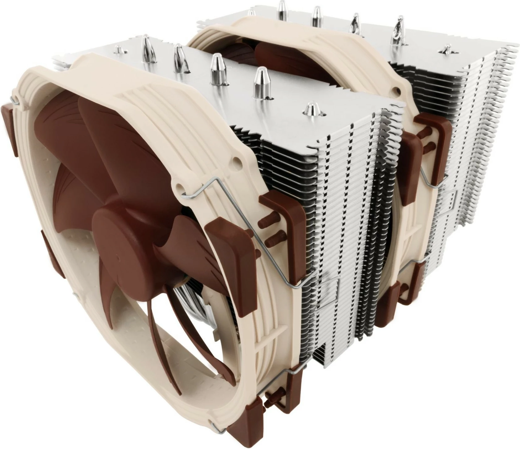 Visokozmogljiv hladilnik Noctua NH-D15, 14 cm, 300–1500 RPM, 24,6 dB, 140,2 m³/h
