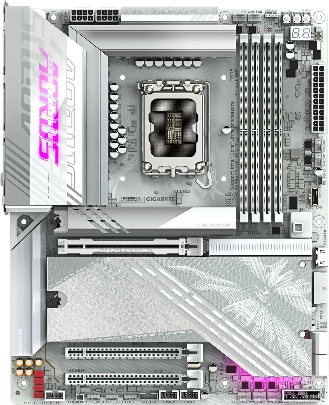 Plošča za matično ploščo Gigabyte Z890 A Elite X ICE