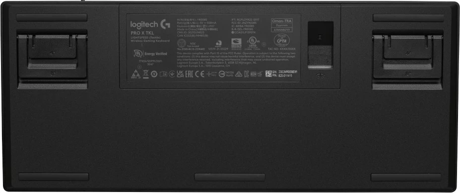 Mehanska tipkovnica brezžična Logitech G 920-012130, RGB LED, črna