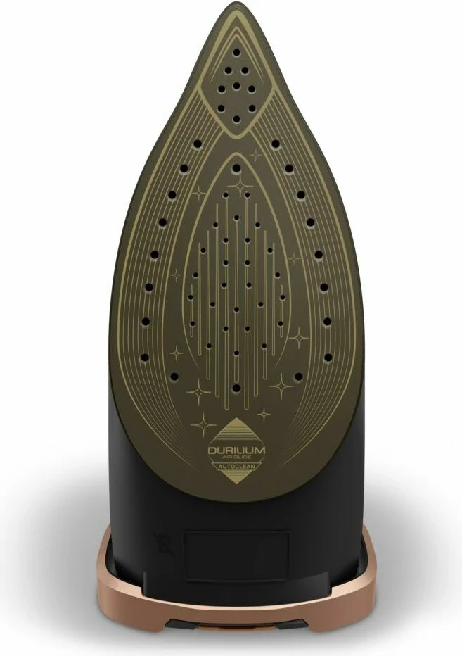 Glačalo Tefal Ultimate Power Pro FV9E50, suho in para, 3200 W, Durilium AirGlide Autoclean, črno/medeno