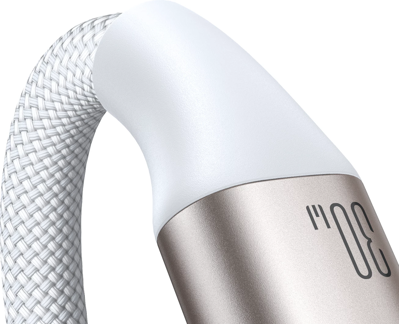 Induktivni 2-v-1 kabel in polnilec Joyroom S-IW012, Lightning + za Apple Watch, 1,5 m, bel