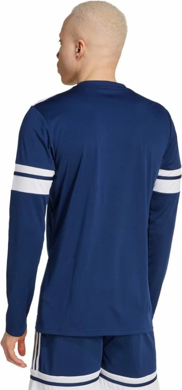 Majica z dolgimi rokavi za moške adidas, navy blue