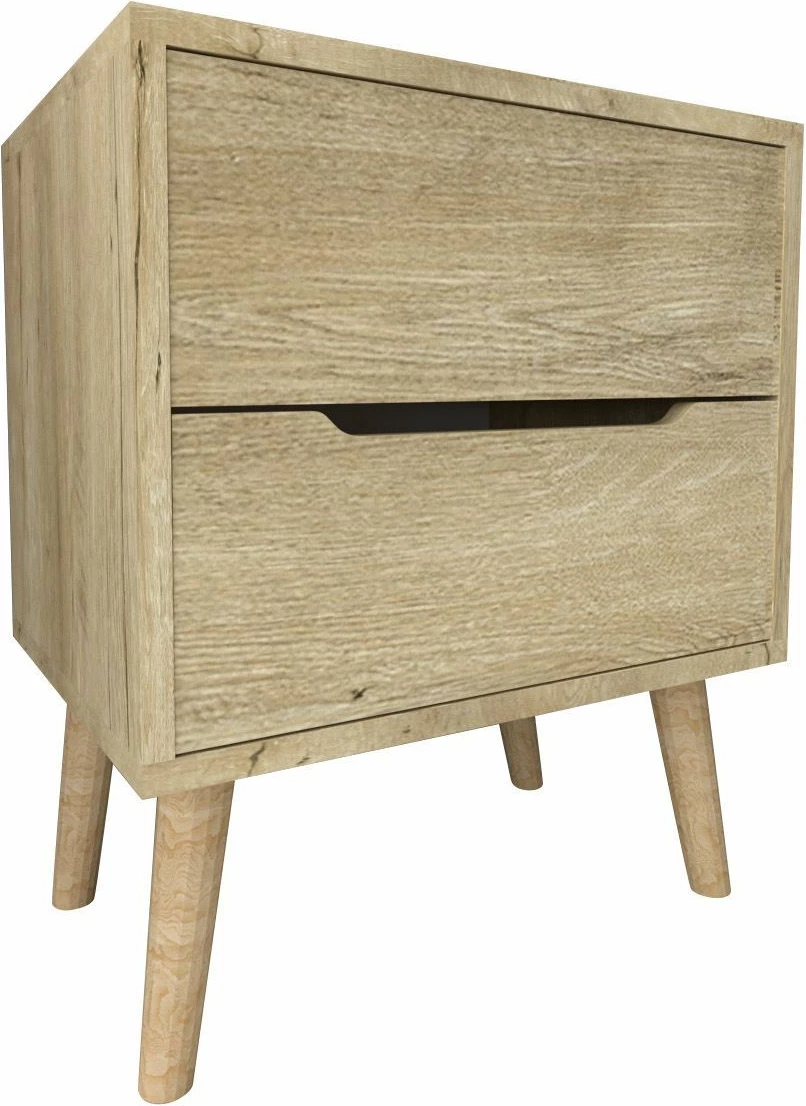 Nočna omarica Sapphire Oak Skye Decor, Flora