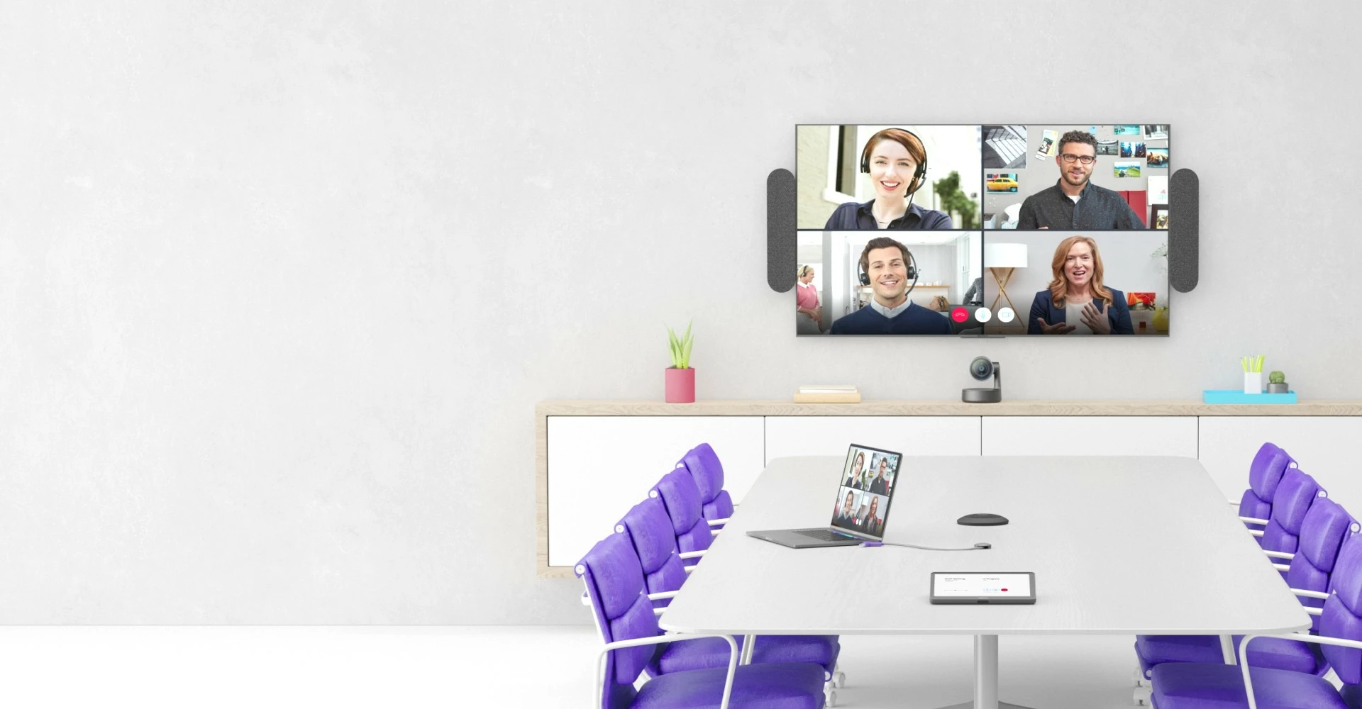 AV oddajnik in sprejemnik Swytch, 3840 x 2160, z žico, črn/vijoličen, Logitech