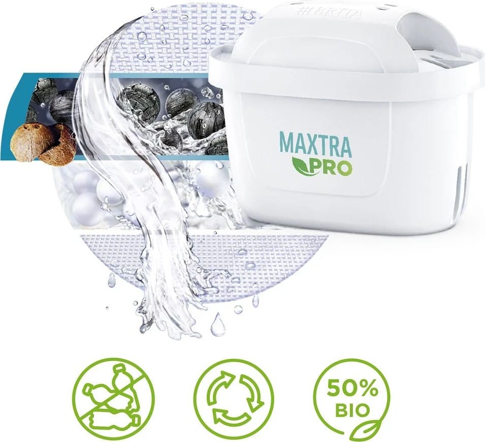 Filtri za vodo Brita MX+ Pro Pure Performance, 150 L, 3 kosa, beli