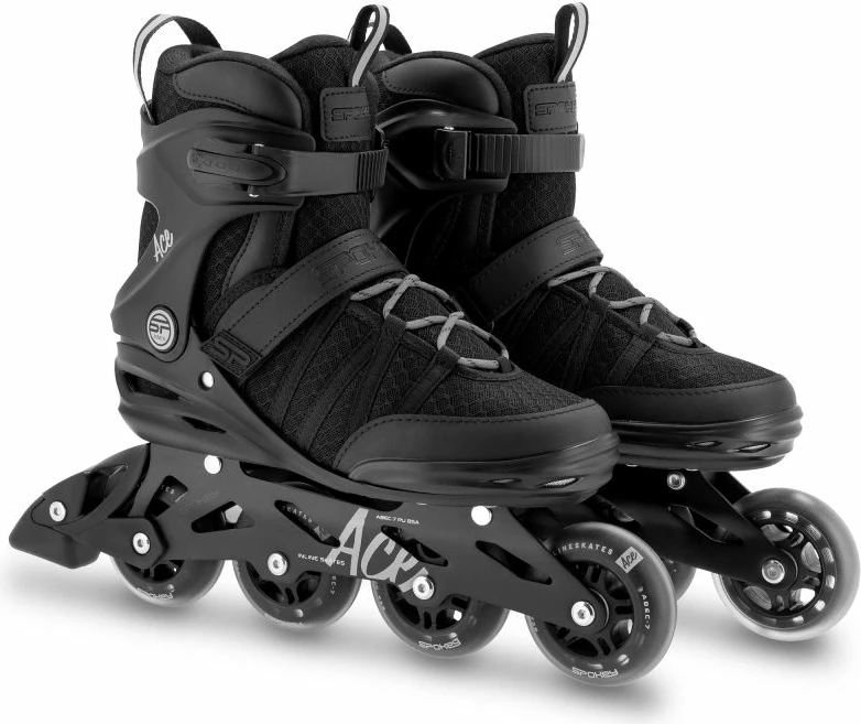 Rollerji Spokey za moške/ženske, črni