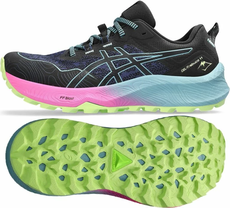Superge Asics GEL-Trabuco 11, ženske, temno modre