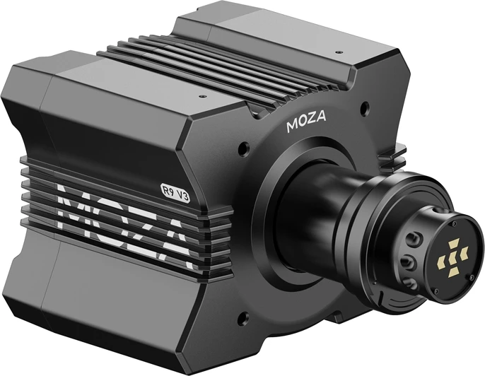 Osnova volana Moza Racing R9 V3 RS080, 9 Nm, črna