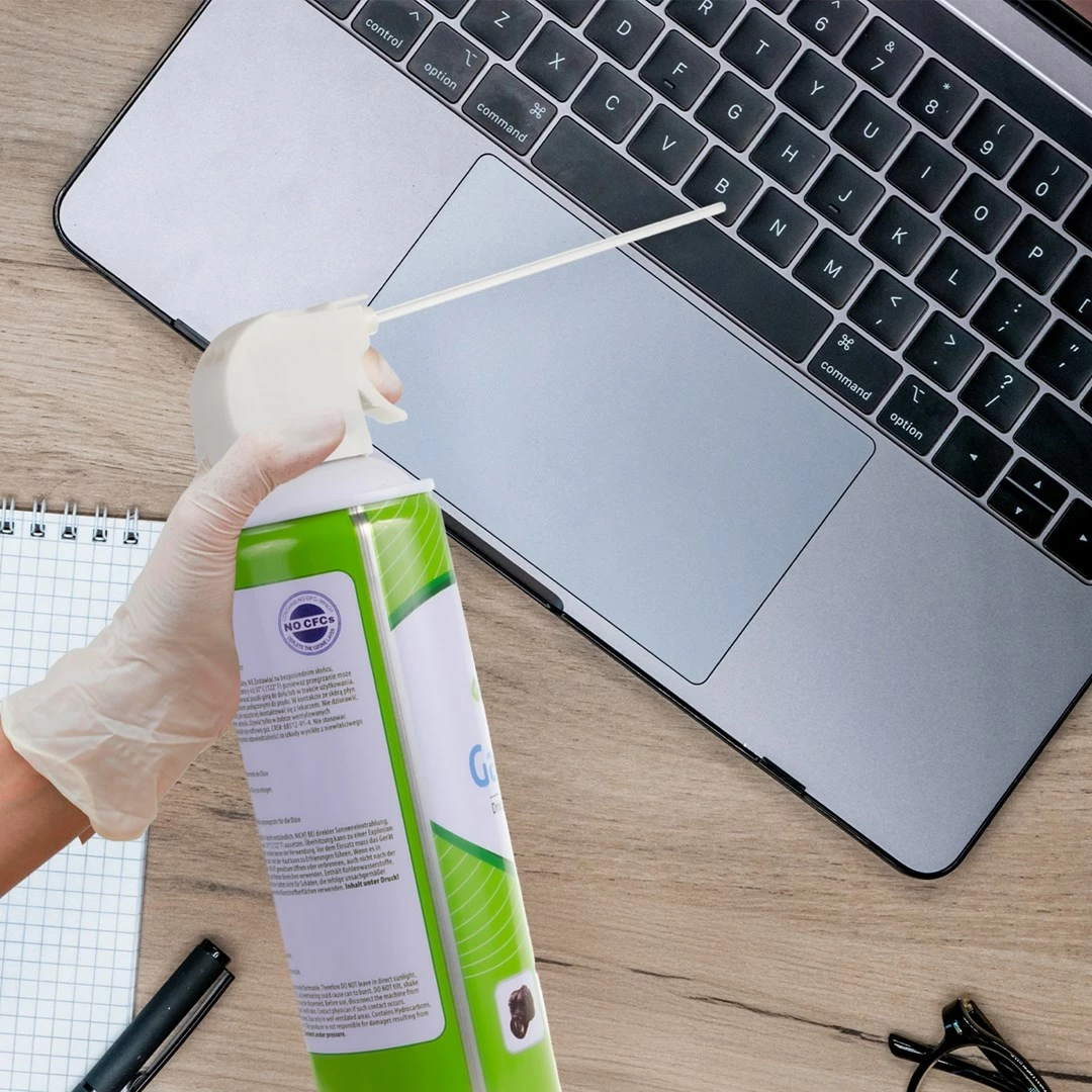 Stisnjen zrak s pištolnim razpršilnikom GreenBlue GB400, 400 ml