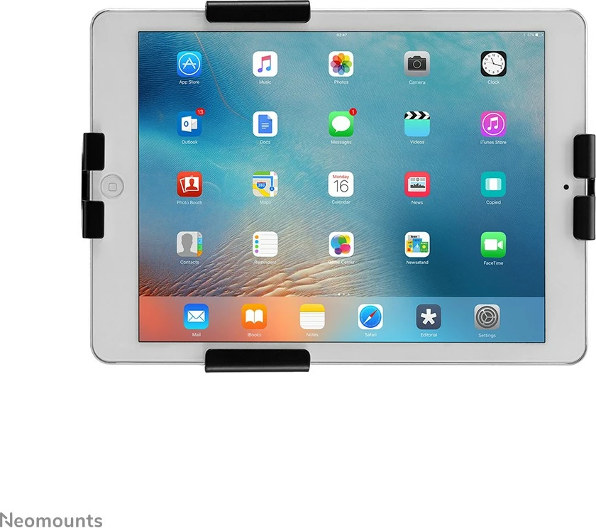 Stenski nosilec za tablični računalnik Neomounts WL15-625BL1, 7,9–11 in, črn