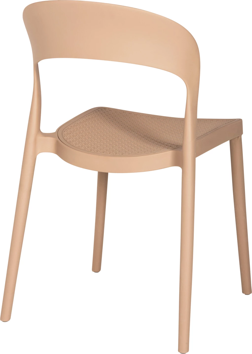 Stol iz polipropilena CLEO FH5936.03 kapučino 49x54,5x80,5H cm