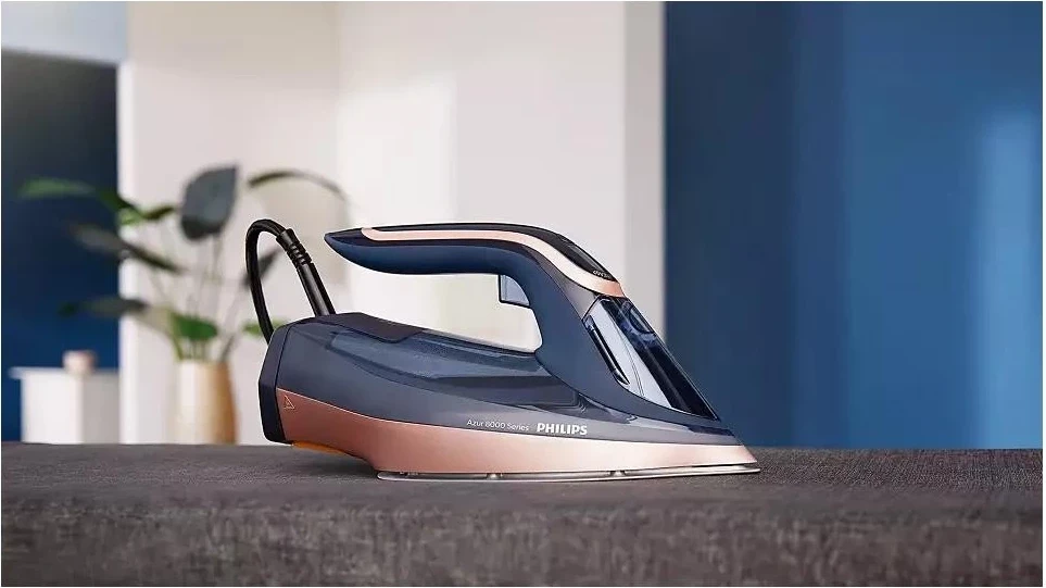 Parni likalnik Philips Azur DST8050/20, moder