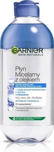 Micelarno čistilno olje za žensko Garnier Skin Naturals z izvlečkom cveta koruze, 400 ml