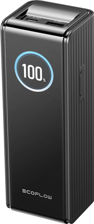 Prenosna baterija EcoFlow RAPID, 25000 mAh, 170 W, črna