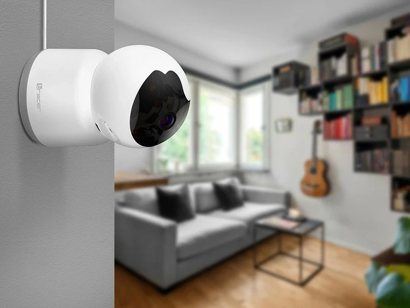 Notranja IP kamera Tracer FOCUS 3, FHD 1920 x 1080, nočni način, zaznavanje gibanja, dvosmerna komunikacija