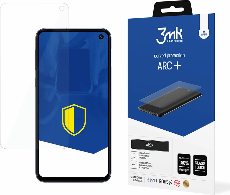 Zaščitna folija za zaslon Samsung Galaxy S10e 3mk ARC+, prozorna