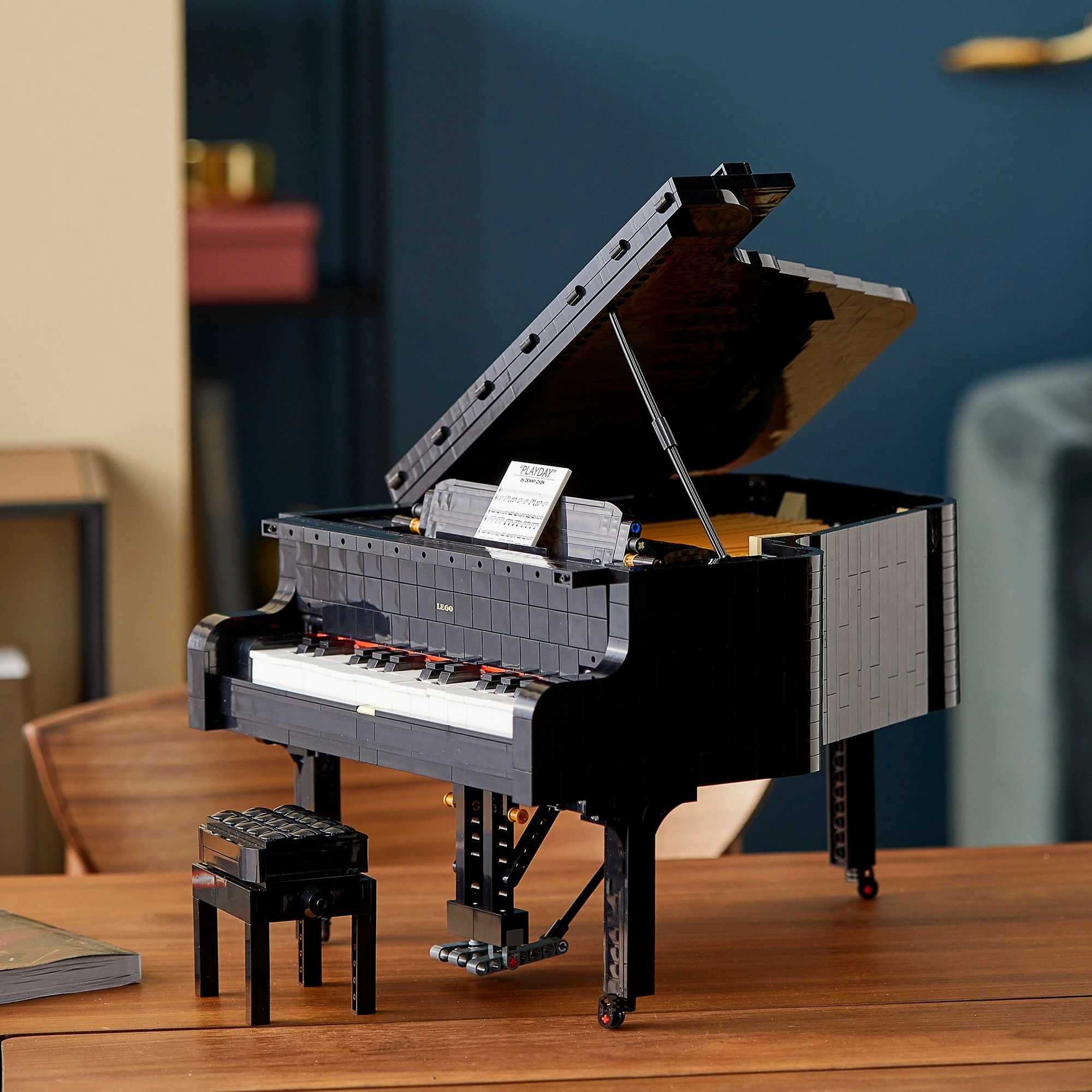 Model koncertnega klavirja LEGO Ideas Grand Piano 21323, 3.662 kosov, večbarven
