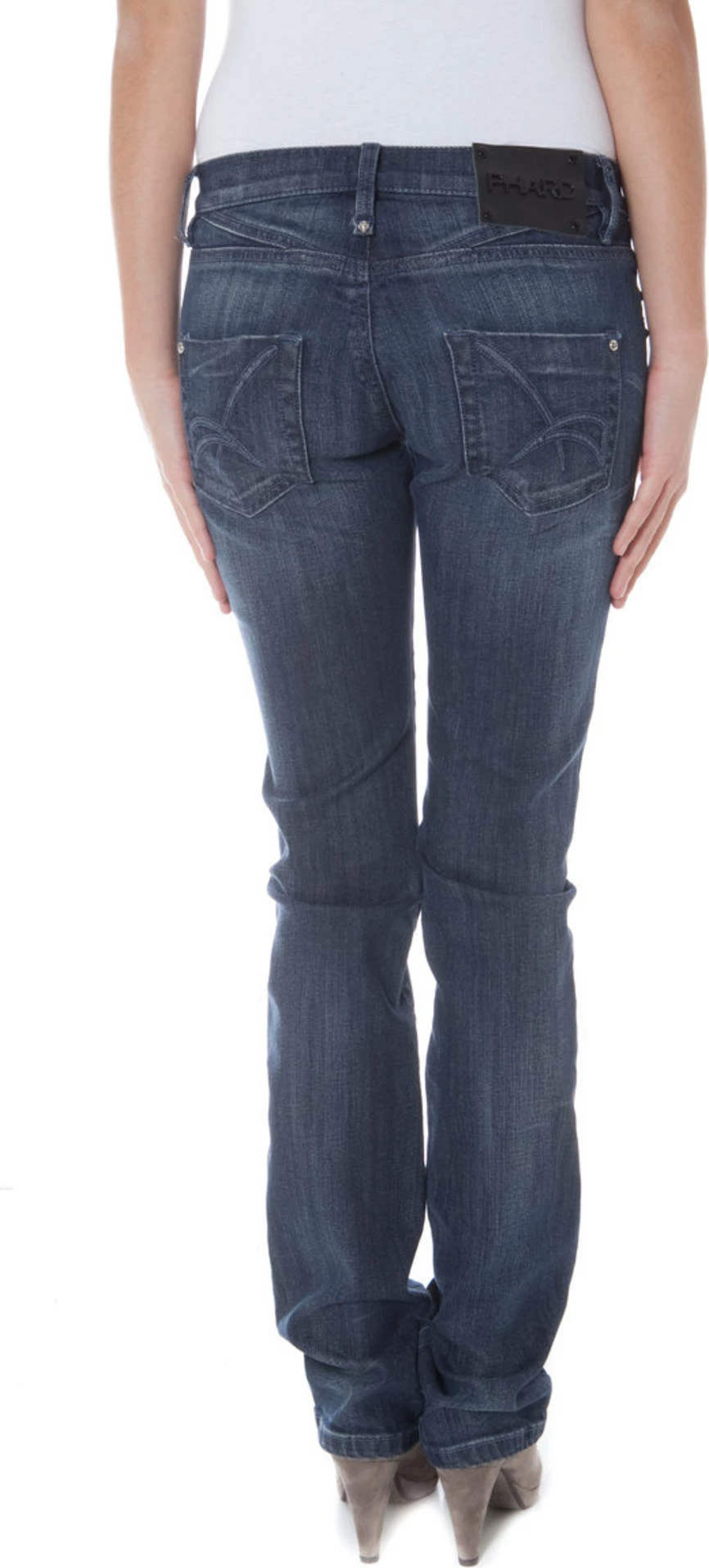 Jeansi za ženske PHARD, modri