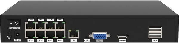 Varnostni komplet kamer Foscam FN9108E-B4-2T, 4 kamere, snemalnik, 2TB, bel