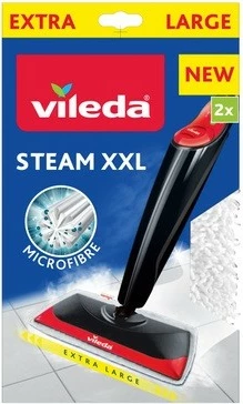 Blazina za parni mop Vileda Steam XXL, 40 cm, iz mikrovlaken, bela