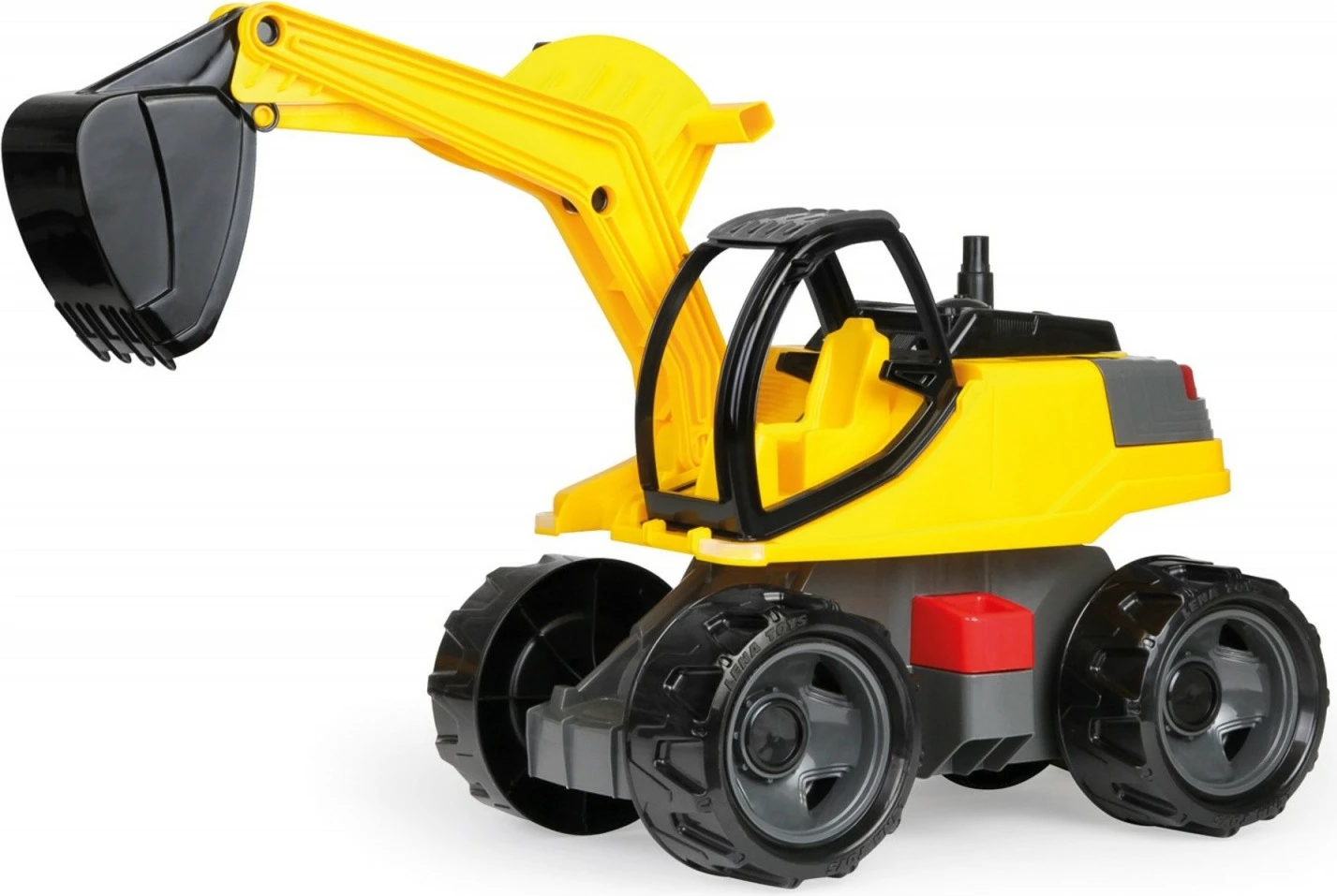 Ekskavator iz plastike, 67 cm, rumen - Lena Giga Trucks