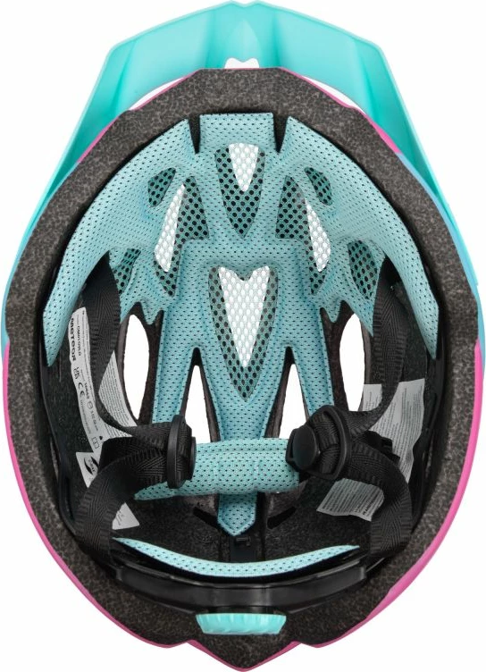 Kolesarska čelada za ženske, Meteor, rožnata