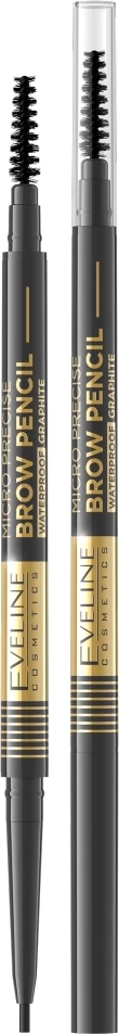 Precizen svinčnik za obrvi Eveline Cosmetics Micro Precise Brow Pencil 04 Graphite, 1 kos