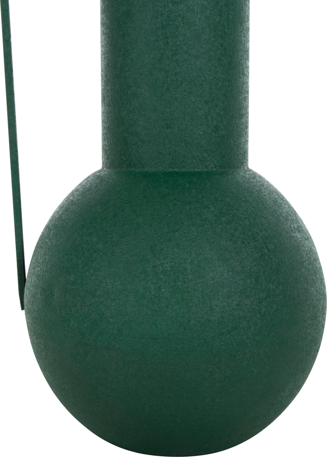 Dekorativna vaza Flagon FH4260.03 kovinska v zeleni barvi Φ26x45Hcm