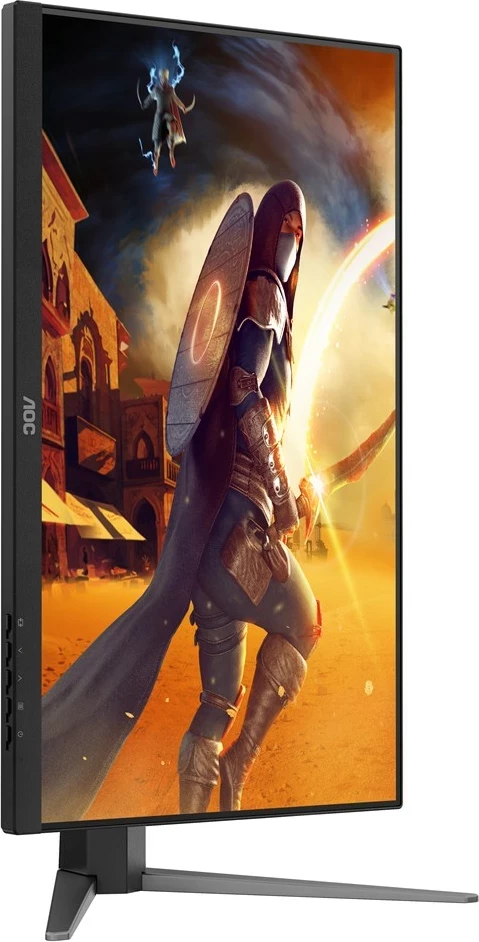 Gaming monitor 27", Full HD, 200 Hz, LED, črn z rdečimi detajli, AOC 27G4HA