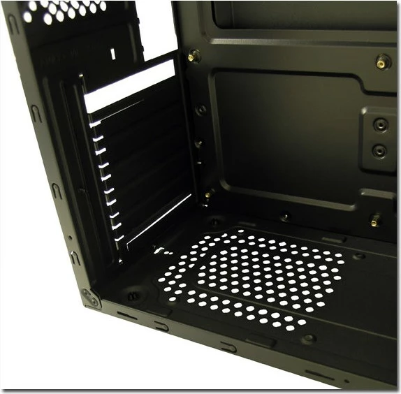 Korpus Midi Tower LC-Power 7037B, ATX/micro ATX/Mini-ITX, črn