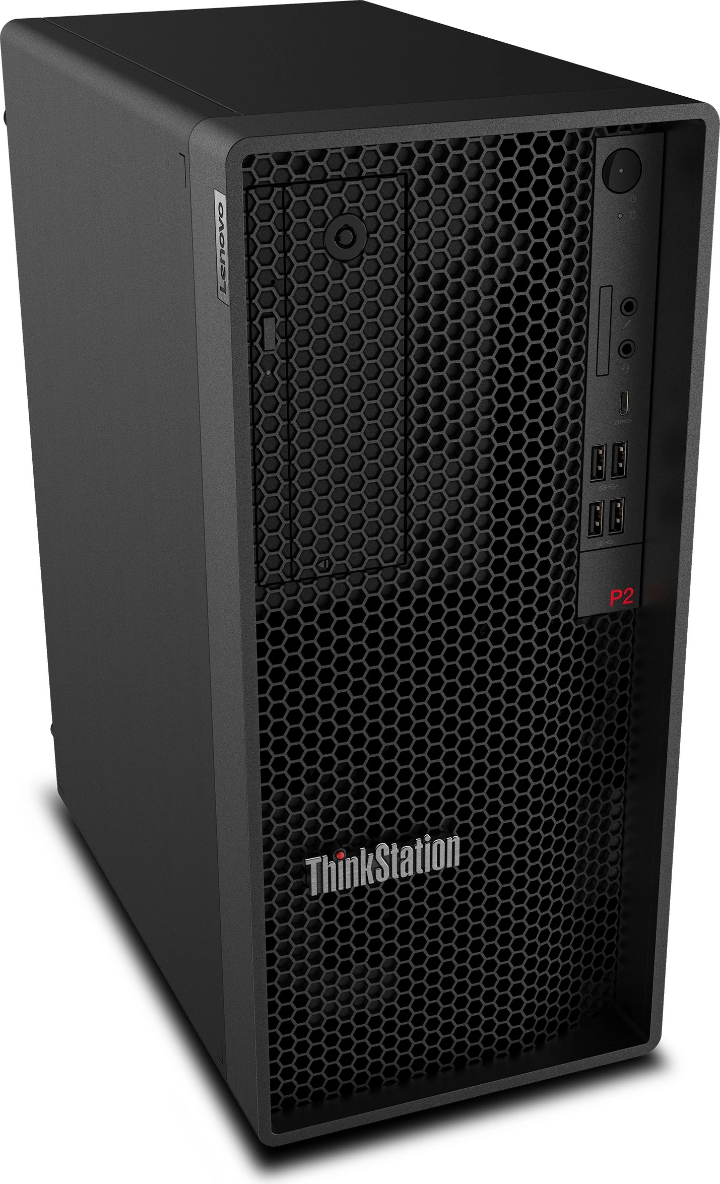 Računalnik Tower ThinkStation P2 G2 Lenovo, Intel Core Ultra 7 265, 32GB RAM, 512GB SSD, črn