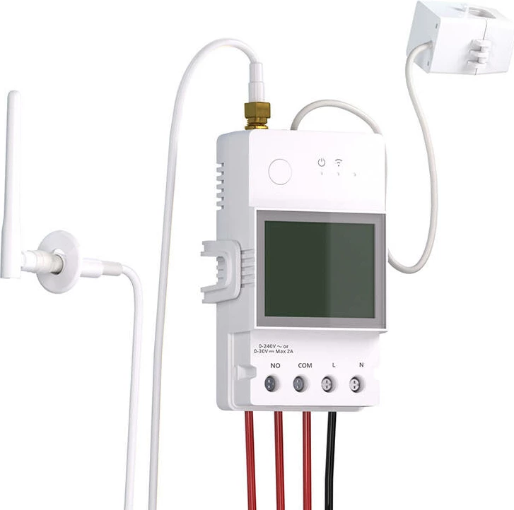 Merilec porabe energije Sonoff POWCT, Wi‑Fi, 100 A, bel