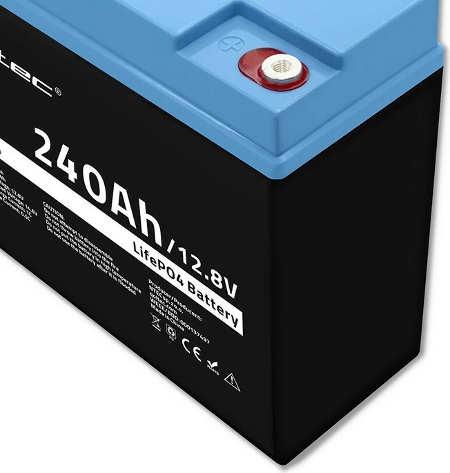 LiFePO4 baterija, 24Ah, 12,8V, Qoltec 53702, z BMS