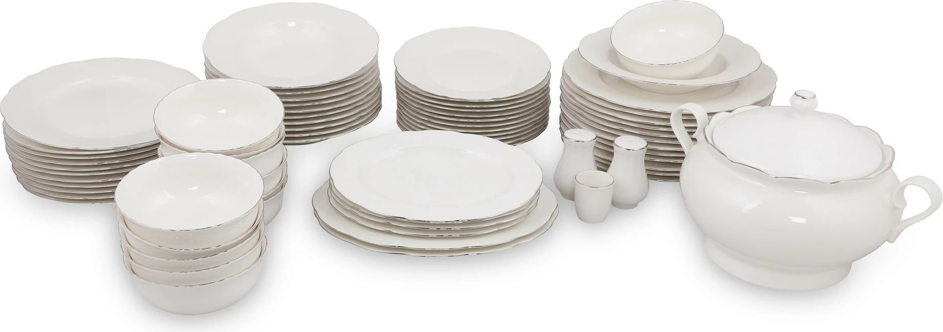 Set jedilnega porcelana, 71 kosov, Hermia Concept BNOLY71YT220