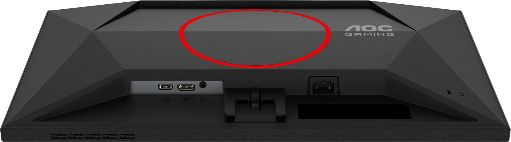 Gaming monitor AOC 24G4HRE, 23,8", Full HD, LED, črno/rdeč